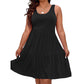 🎁New Arrival 50% OFF💥Women's Sleeveless Knee-Length Dress