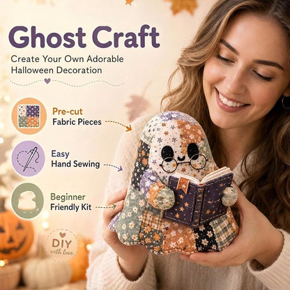Lilla Spökets Mysiga Halloween DIY Lapparbetskit