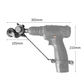 🔧50% RABATT NU! 🔧Elborr Plåtskärare för Metall