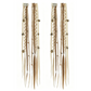 💇‍♀️ 50% RABATT NU! 🌟 Maillard-inspirerade Förflätade Hårförlängningar – Boho-flätor & Pärldetaljer – Perfekt för Festivaler & Äventyr 🎸