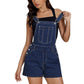 ✨50% RABATT NU! ✨Dam Casual Denim Kort Helälsbyxor