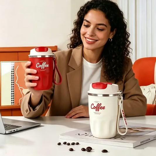 📢📢50% RABATT! ⏰Isolerad kaffemugg i rostfritt stål
