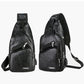 🎒 50% RABATT NU! 💼 Multifunktionell Läderväska för Män – Premium PU-läder & Justerbara Remmar – Perfekt som Present – Snygg & Praktisk ✨