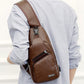 🎒 50% RABATT NU! 💼 Multifunktionell Läderväska för Män – Premium PU-läder & Justerbara Remmar – Perfekt som Present – Snygg & Praktisk ✨