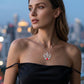 📢📢50% RABATT  NU!! ⏰Halsband med Infinity Heart-kors och vinge-hänge
