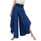 🎉 LIMITED TIME 50% OFF! 👖 Women's Lightweight Flowy Wide Leg Pants – High-Waisted Elastic Band & Breathable Comfort 🌸