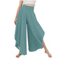 🎉 LIMITED TIME 50% OFF! 👖 Women's Lightweight Flowy Wide Leg Pants – High-Waisted Elastic Band & Breathable Comfort 🌸