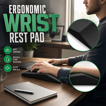 Ergonomisk handledsstöd i minnesskum