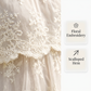 👗 50% RABATT NU! 🌸 Damklänning i Elegant Vit Spets med Smala Band & Maxilängd – Romantisk & Lätt – Perfekt för strand, bröllop eller sommarfester – Delikat och luftig ✨🌿💃