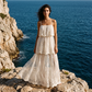 👗 50% RABATT NU! 🌸 Damklänning i Elegant Vit Spets med Smala Band & Maxilängd – Romantisk & Lätt – Perfekt för strand, bröllop eller sommarfester – Delikat och luftig ✨🌿💃
