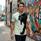 Herr Andningsbar Grafisk T-Shirt
