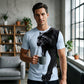 Herr Andningsbar Grafisk T-Shirt