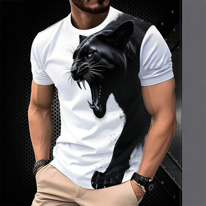 Herr Andningsbar Grafisk T-Shirt