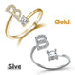 💍 50% RABATT NU! ❤️ Initialbokstavsring – Personlig, justerbar & perfekt som en meningsfull gåva till dig själv eller någon du älskar ✨