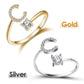 💍 50% RABATT NU! ❤️ Initialbokstavsring – Personlig, justerbar & perfekt som en meningsfull gåva till dig själv eller någon du älskar ✨