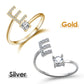 💍 50% RABATT NU! ❤️ Initialbokstavsring – Personlig, justerbar & perfekt som en meningsfull gåva till dig själv eller någon du älskar ✨