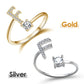 💍 50% RABATT NU! ❤️ Initialbokstavsring – Personlig, justerbar & perfekt som en meningsfull gåva till dig själv eller någon du älskar ✨