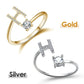 💍 50% RABATT NU! ❤️ Initialbokstavsring – Personlig, justerbar & perfekt som en meningsfull gåva till dig själv eller någon du älskar ✨