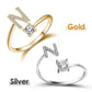 💍 50% RABATT NU! ❤️ Initialbokstavsring – Personlig, justerbar & perfekt som en meningsfull gåva till dig själv eller någon du älskar ✨