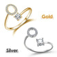 💍 50% RABATT NU! ❤️ Initialbokstavsring – Personlig, justerbar & perfekt som en meningsfull gåva till dig själv eller någon du älskar ✨