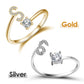 💍 50% RABATT NU! ❤️ Initialbokstavsring – Personlig, justerbar & perfekt som en meningsfull gåva till dig själv eller någon du älskar ✨