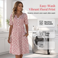 👗 50% RABATT NU! 🌸 Women's Casual V-Neck Print Dress with Pockets – Blommigt Mönster & Praktiska Sidofickor – Perfekt för Vardag & Sommar ☀️
