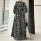 🎉 BEGRÄNSAD TID 50% RABATT! 💞 Leopardmönstrad Oversized Maxi-Skjorteklänning – Vild Elegans Möter Komfort, 78K+ Sålda! 🐆