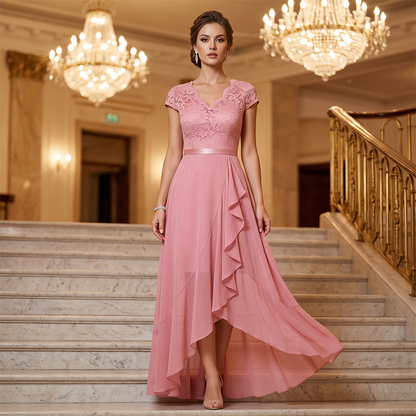 Elegant Spetsklänning för Kväll