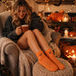 Andningsbara Halloween-strömpor