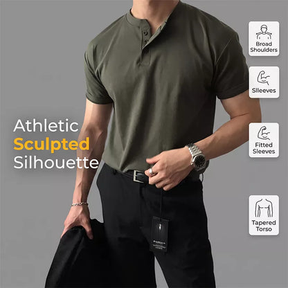 Men's Casual Short Sleeve Shirt 👕 Light, Airy & Made for Sun-Soaked Days ✨