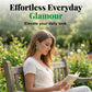 🍀✨ Fyrklöver Huggie Hopp-Örhängen – 925 silver, söt pilbågedetalj. 50% RABATT!