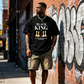 👕📏 BEGRÄNSAD TID 50% RABATT! ♟️ Herr Plus Size Schack Slogan T-shirt – Djukt tryck & avslappnad passform – Bär ditt spel med stolthet.