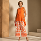 Women’s Casual Sleeveless Top & Wide-Leg Pants Set