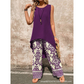 Women’s Casual Sleeveless Top & Wide-Leg Pants Set