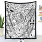 DIY Coloring Blanket with 24 Markers