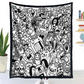 DIY Coloring Blanket with 24 Markers