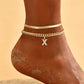 ✨50% RABATT NU! !✨Dainty Layered Gold Initial Anklets for Women