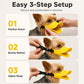 🛒 50% RABATT NU! 🐕 Söt anknäbb‑silikonmuzzle för hund – Skyd dig och dina lurviga vänner, mjuk & bekväm 😊