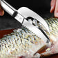 🔪 50% RABATT NU! Multifunktionell fiskkniv i rostfritt stål – ultravasst blad, tandad rygg för enkel fjällning & ergonomiskt handtag – perfekt för filéering, urtagning och örthackning 🐟✨