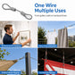Vertikal Wirerep Klämma