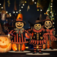 Vintage Halloween Trä Vägghängande Set