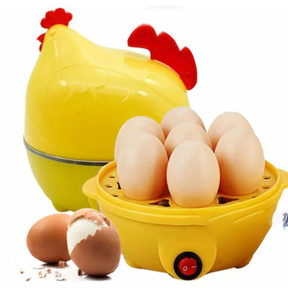 🥚 50 % RABATT NU! ⚡ Multifunktionell snabb äggkokare – kokar 7 ägg, automatisk avstängning & söt kycklingdesign – perfekt för familjen 🐤
