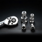 🔧 2026 Rea — Över 23 700 Sålda! 🔩 CR-V Stål Skrallnyckel Adapter Hylsomvandlare Set