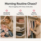 👕 50 % RABATT NU! 🧺 5-facks hängande garderobsorganizer – platsbesparande, robust & mångsidig – perfekt för kläder, accessoarer & skor 🏠