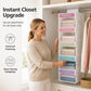 👕 50 % RABATT NU! 🧺 5-facks hängande garderobsorganizer – platsbesparande, robust & mångsidig – perfekt för kläder, accessoarer & skor 🏠