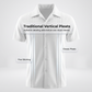 Herr Kortärmad Kubansk Guayabera Skjorta