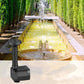 📢📢50% REA !! ⏰ Utomhus Solärdriven Fontanvattenpump Set för Trädgård
