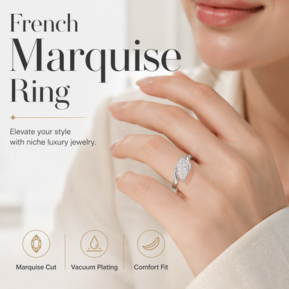🎉 2026 Rea — Över 25 200 Sålda! 💞 Strålande Marquise Ring – Elegant ✨