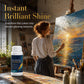 🎨 BEGRÄNSAD TID 49% REA! 💧 Glänsförstärkande Målningsfernissa – Högglänsig finish, UV-beständig & lätt att applicera – Skyddar & förbättrar ditt konstverk eller hantverk 🖌️