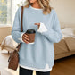 👚 2026 Rea — Över 35 200 sålda! ✨ Dam Ledig Falsk Tvådelad Sweatshirt